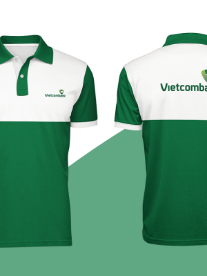 Áo thun đồng phục Vietcombank DM01
