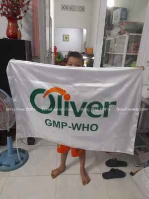 May in cờ công ty Oliver 