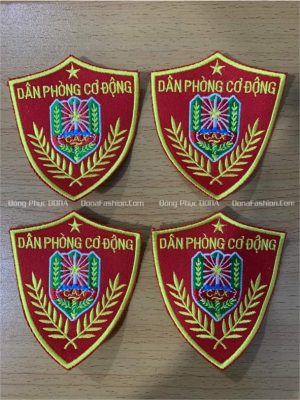 Thêu logo dân phòng TLG03