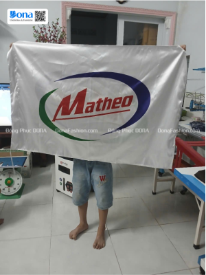 Cờ treo công ty Matheo 