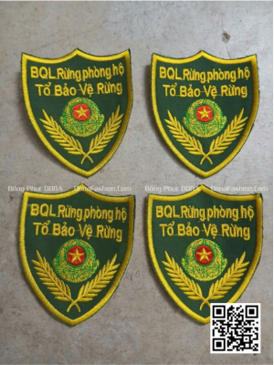 Thêu Logo BQL Rừng 