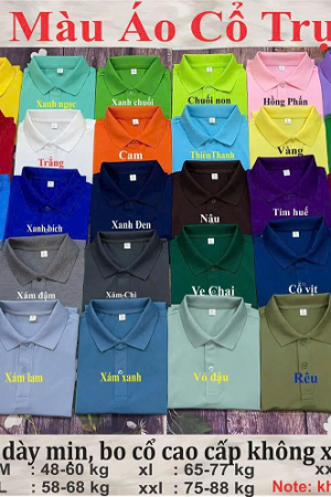 BST Polo poly basic 1 màu