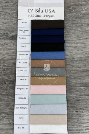 VẢI THUN CÁ SẤU USA