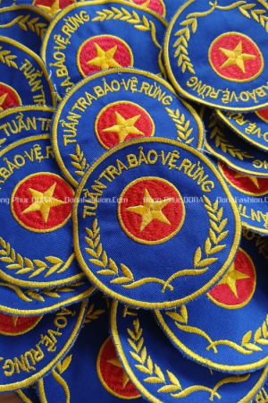 Thêu logo rời BẢO VỆ RỪNG