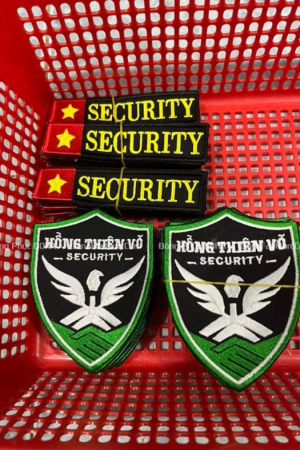 Thêu logo bảo vệ TLG02