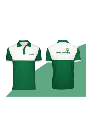 Áo thun đồng phục Vietcombank DM01