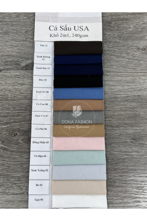 VẢI THUN CÁ SẤU USA