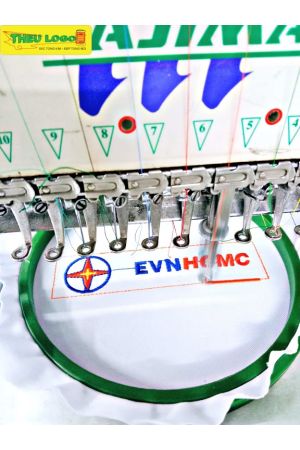 Thêu logo ĐIỆN LỰC EVN